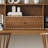 Walnut Rectangular Solid Wood Writing desk-825841816