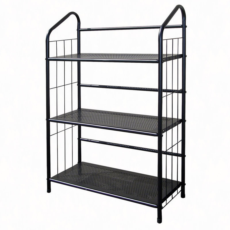 Bibliothèque de coin, (3 tablettes) H 36,99 po x l 26 po x P 11 po