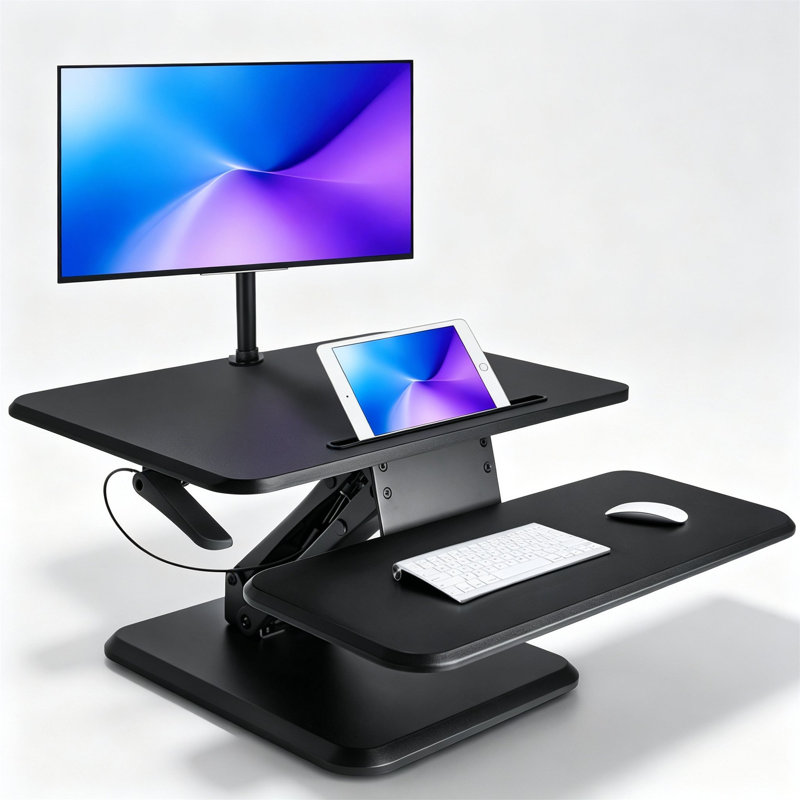 Steel Standing Desk Converter