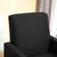 Fauteuil d'appoint moderne avec structure en bois massif-295944885