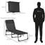189cm Long Reclining Single Chaise