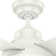 44" Levitt 4 - Blade LED Standard Ceiling Fan with Wall Control and Light Kit Included