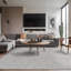 Tapis d'intérieur gris Nadene-249201802
