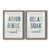 Cadre en papier gris
