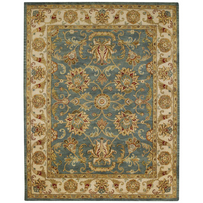 Jaren Hand Tufted Wool Oriental Indoor Rug