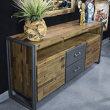 Pettit Solid Wood TV Stand for TVs up to 78"