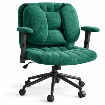 Latitude Run® Chenille Executive Chair