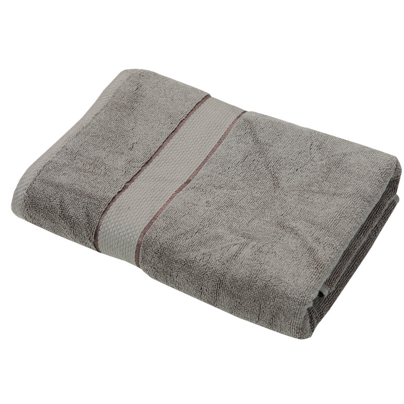 Trombetta Bath Towel, Gray