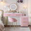 Bureau de meuble-lavabo rembourré avec fauteuil-1318161499