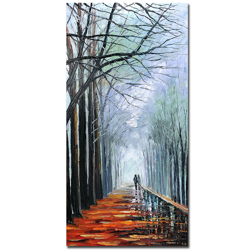 " Winter Park Boulevard " Painting Print