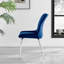 Illman Luxury Velvet Upholstered Dining Chair - Elegant Modern Deco Style-1400710054-1400710055