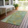Machine Washable Indoor/Outdoor Lafferty ACN2222 Botanical Rug