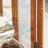 Lighted Glass Display Cabinet Glass Wine Cabinet Display Cabinet With Adjustable Glass Shelves Two Doors And One Drawer Bulb Included For Home Decor And Storage-1908802713