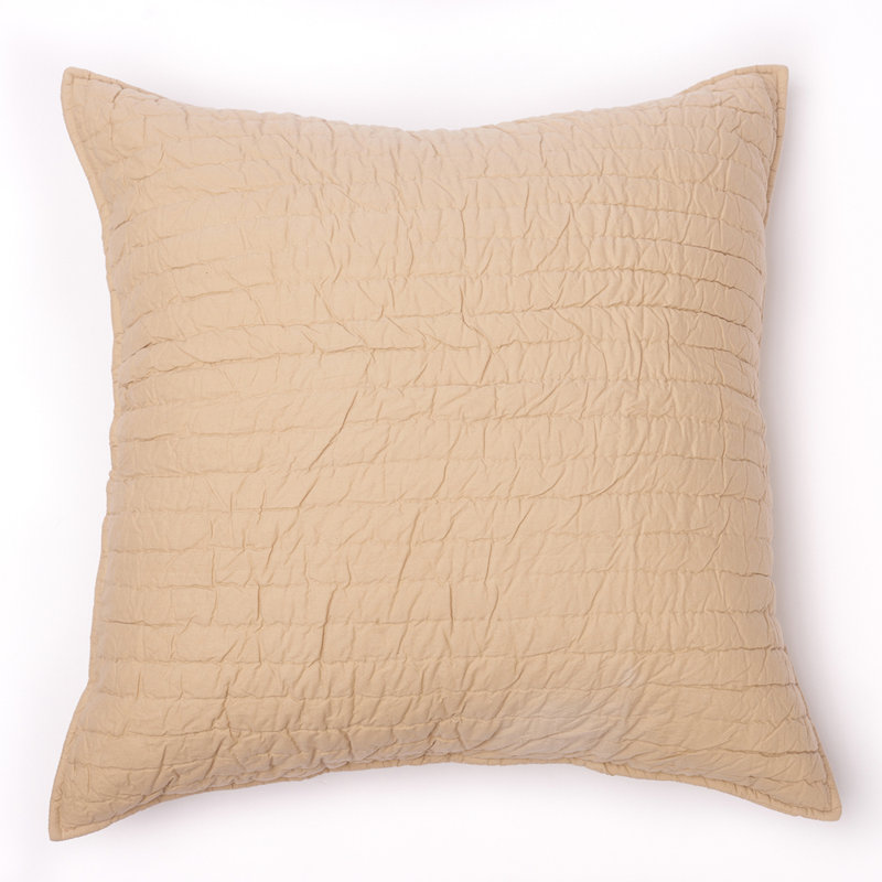 Bailey Square Pillow Cover & Insert, Gray, 20" x 20"