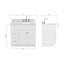 Ensemble de meuble-lavabo simple 37 po Partham-70317037