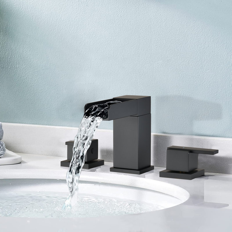 Robinet de salle de bain à large entraxe