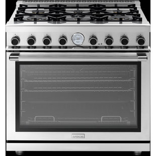 Prochaine cuisinière à gaz autoportante de 36 po