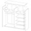 Camani 2 Door Manufactured Wood Wardrobe