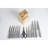 Oster Eckert 15 Piece Cutlery Set w/Pine Block