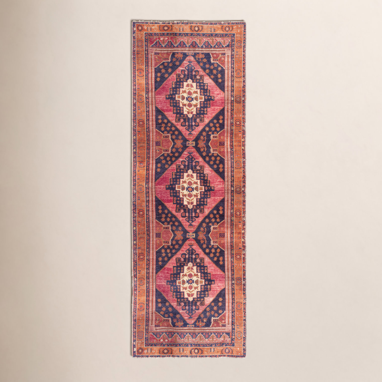 Westlake Machine Washable Oriental Rug, Runner 2'7" x 7'10"