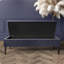 Safar Striped Ottoman Storage Bench – Upholstery Naples Shoe Bench with Black Turned Wooden Legs-109872742-109872748
