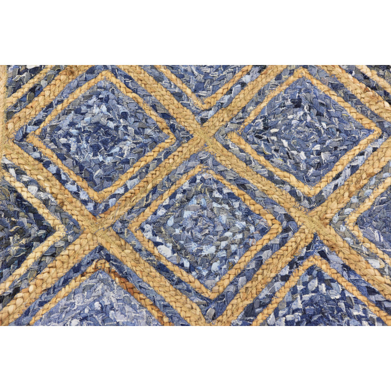 Gleason Cotton Geometric Indoor Rug, Rectangle 3'3" x 5'1"