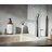 MOEN Glyde 1-Handle 1-Hole Bathroom Faucet with Drain Kit Included (Drain Included)-70699816