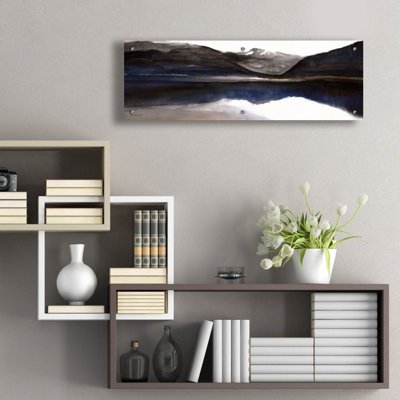 Art mural en verre acrylique «Reflection Lake 1» par Stellar Design Studio