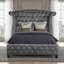 Ensemble de chambre à coucher 2 pièces Mithil King-1972021949-1972021926-1972021948