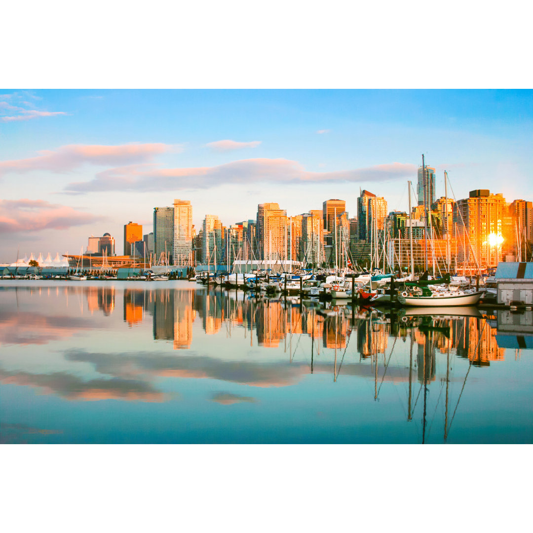 Skyline von Vancouver - Druck