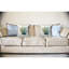Coussin décoratif d’intérieur/extérieur corail