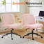 Chaise de bureau, dossier, chaise de bureau sans accoudoirs, pivot réglable-745680456