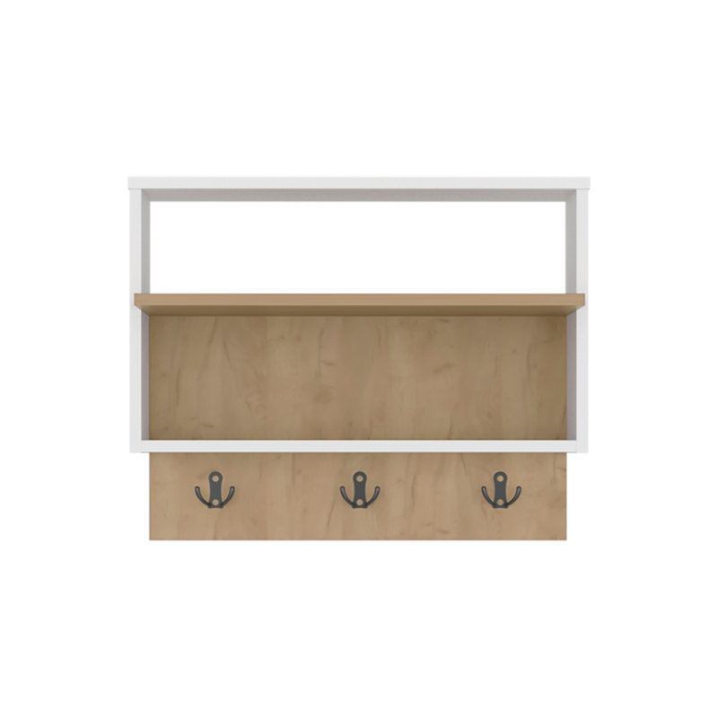 Console Aranjuez avec tablette ouverte, conception mince, solution de rangement moderne pour le vestibule ou le salon