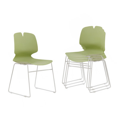 Modern Stacked Office Chairs Set Of 4