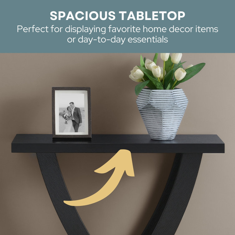 Arbri 31.25" Criss-Cross Console Table