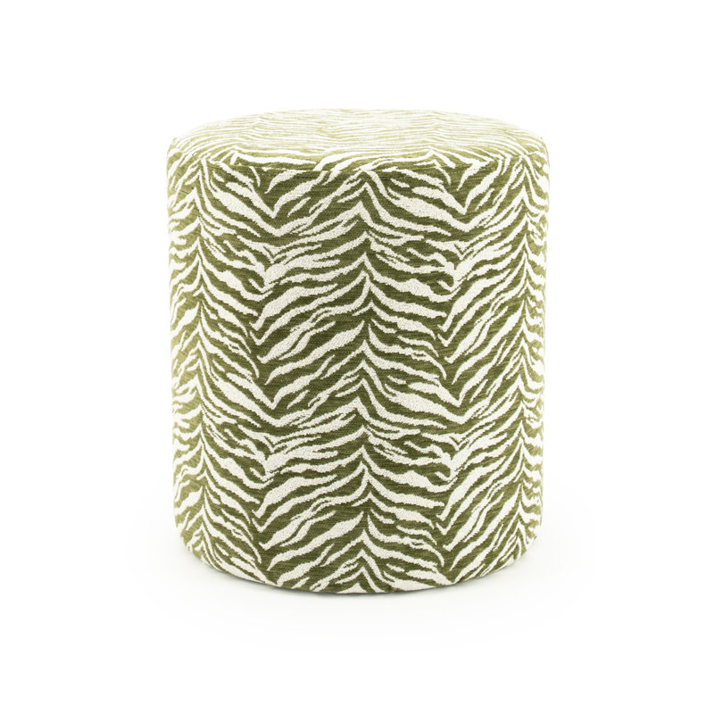 Accent Stool Upholstered Accent Stool, Green
