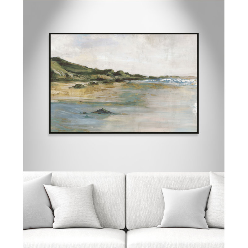 Cordoba Tide’s Edge Print by, Espresso, 41.5" H x 61.5" W