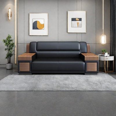 New Chinese style simple modern office sofa