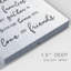 «Love and Friends», art textuel sur toile tendue-1493715251
