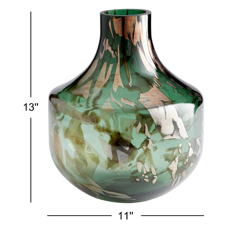 Maisha Handcrafted Glass Table Vase 1