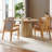 Round Dining Table, Modern Kitchen Table With Pedestal Base