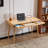 Solid Wood 47.24in Three-Draw 1Pcs Computer Desk
