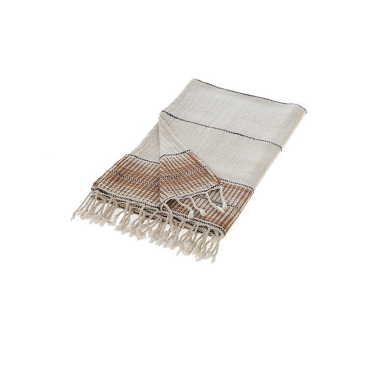 Serviette de plage Hakana, Brun