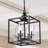 Cheverton 4 - Light Black Lantern Pendant