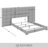 Caryll Upholstered Unfinished Standard Bed-448278890-448278888