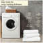 Premium Ribbed Cotton Bathroom Towel Collection, Soft & Plush, Fast Absorbing Hand, Bath Towels & Bath Sheets - 2 Pack-118474325-124328134
