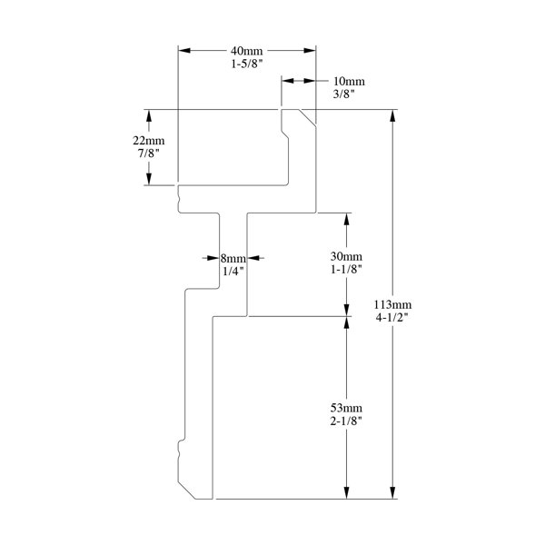 Dimensions du produit
