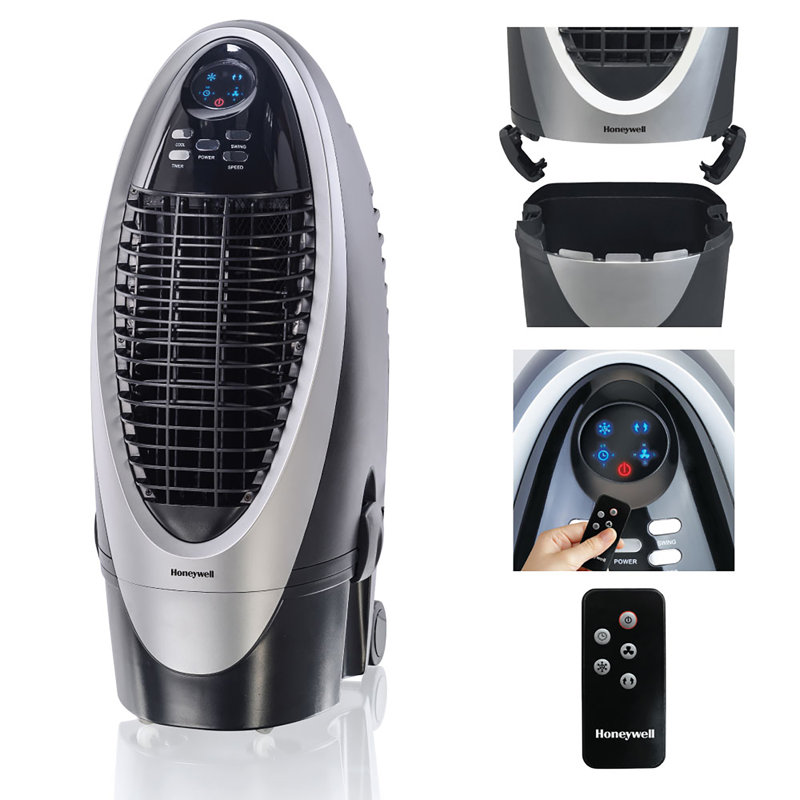 Honeywell Gray Mobile Air Conditioner with Remote Control