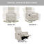 Chaise berçante inclinable et rembourrée Oxford Baby Layton-117329443-117329440