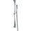 Douche à main avec barre coulissante H2Okinetic, pomme de douche à main à jet simple, douche à main à barre coulissante